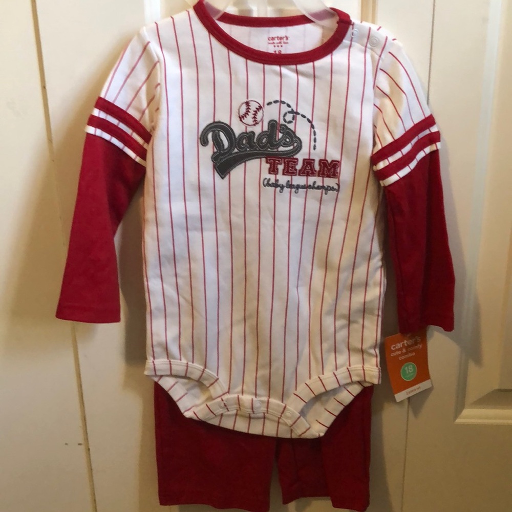 18 mo Carter’s baseball set